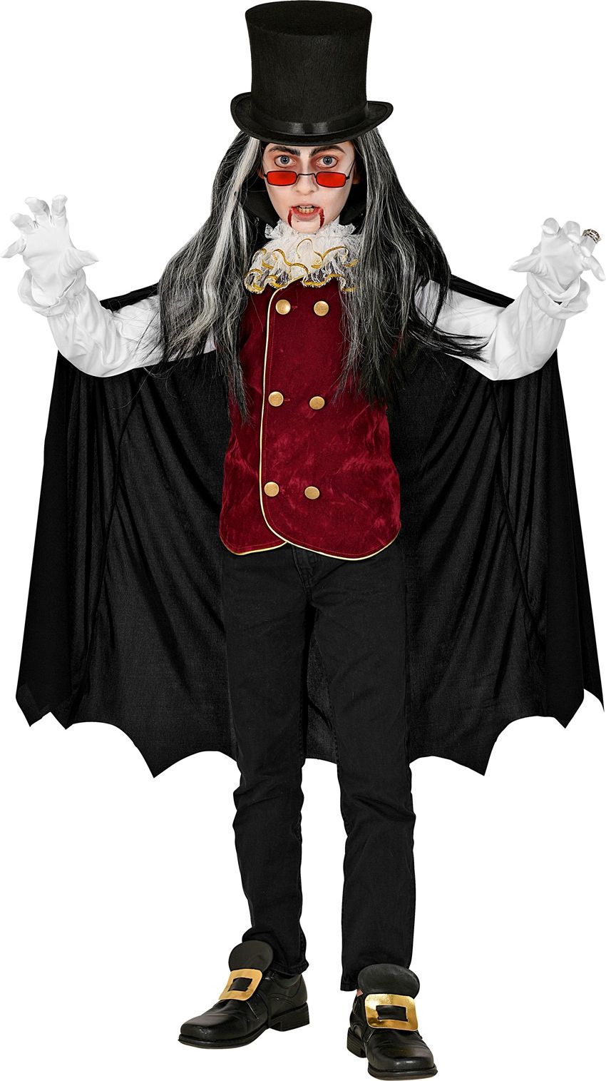 Vampier Valentijn outfit kind