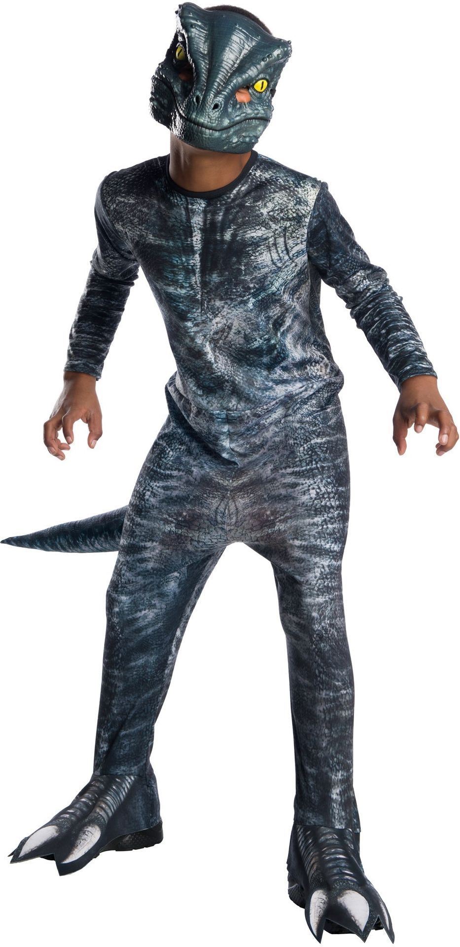 Velociraptor met Masker Outfit Jurassic World Jongens