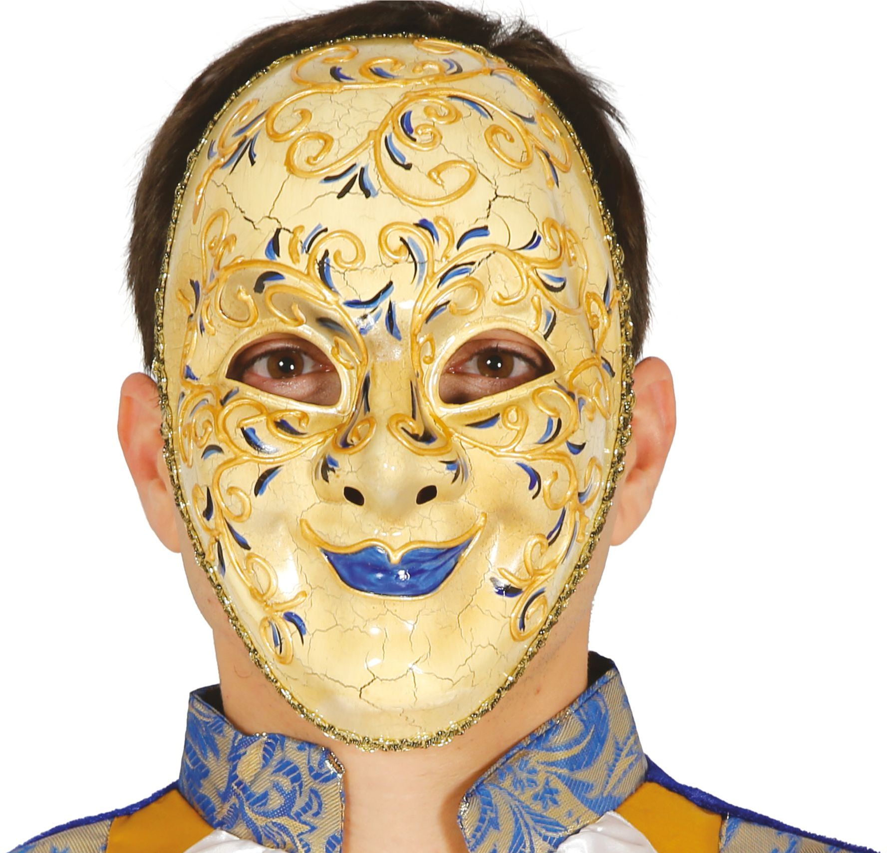 Venetiaans gezichtsmasker goud