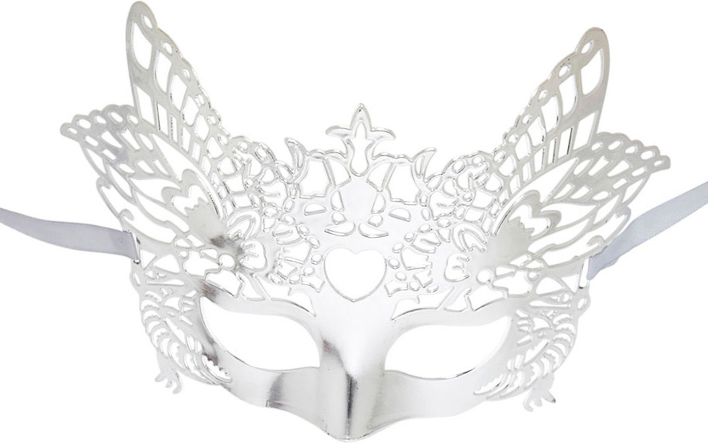 Venetiaans masker zilver