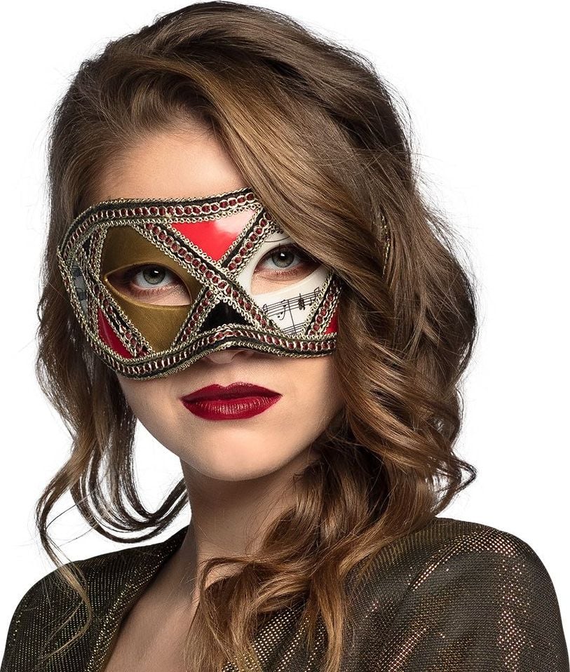Venice oogmasker harlekijn