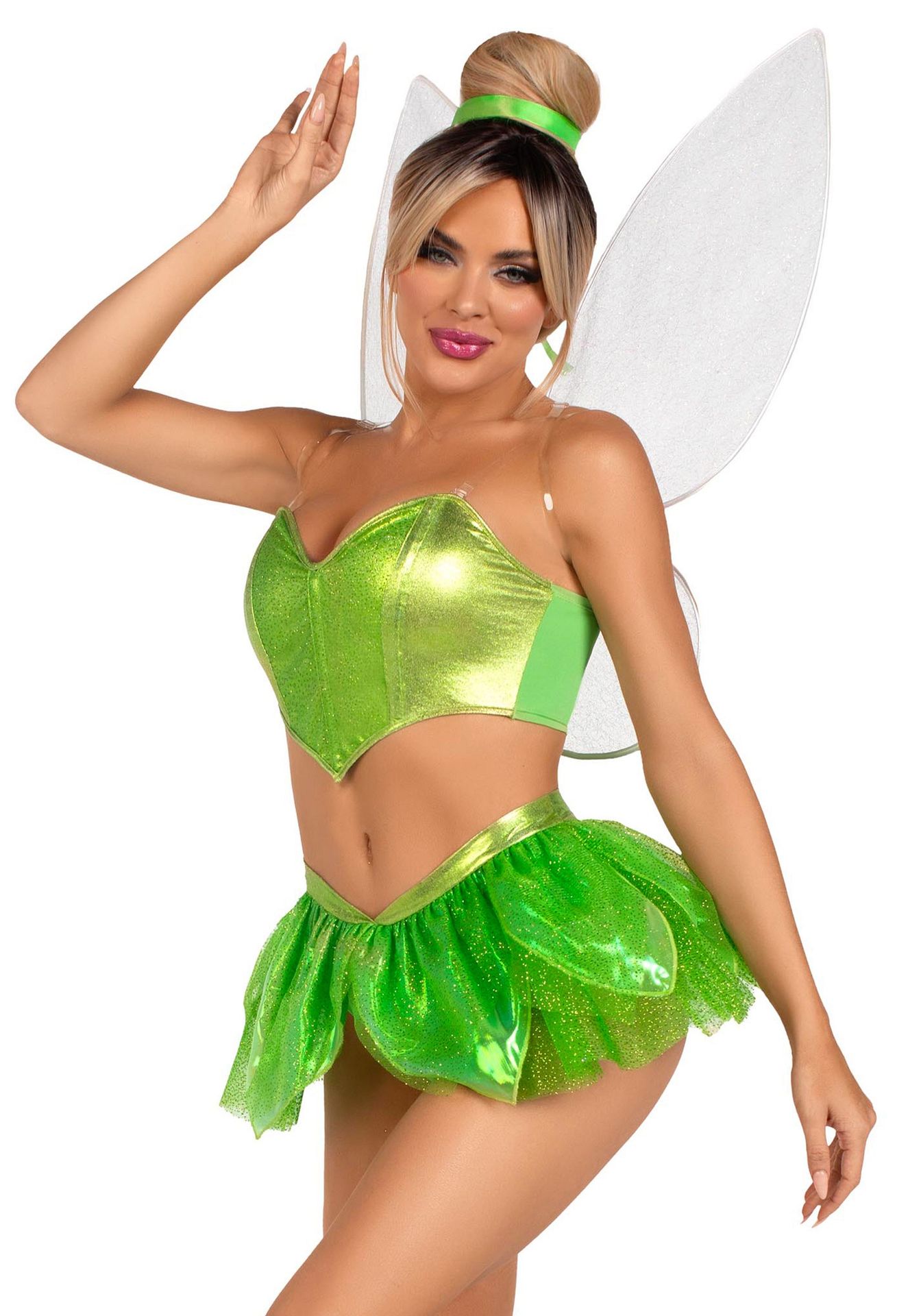 Verleidelijke Rebel Tinkerbell Kostuum voor Dames