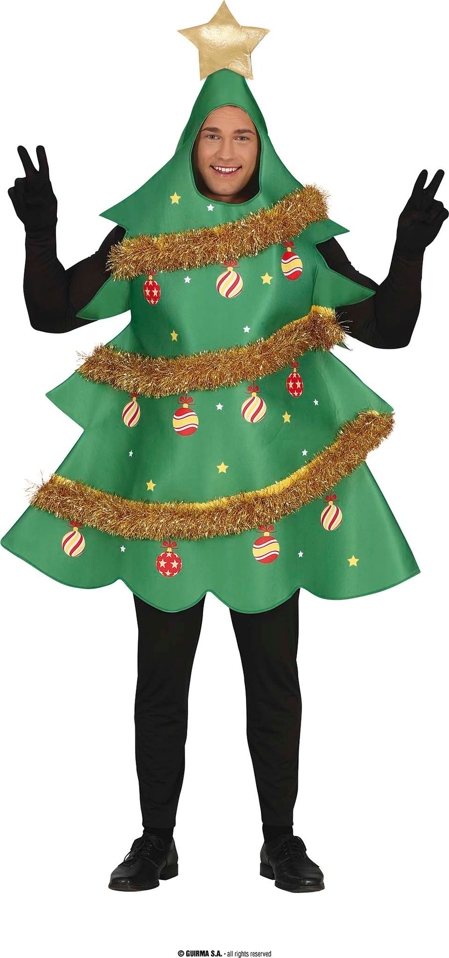 Versier mijn kerstboom kostuum volwassenen