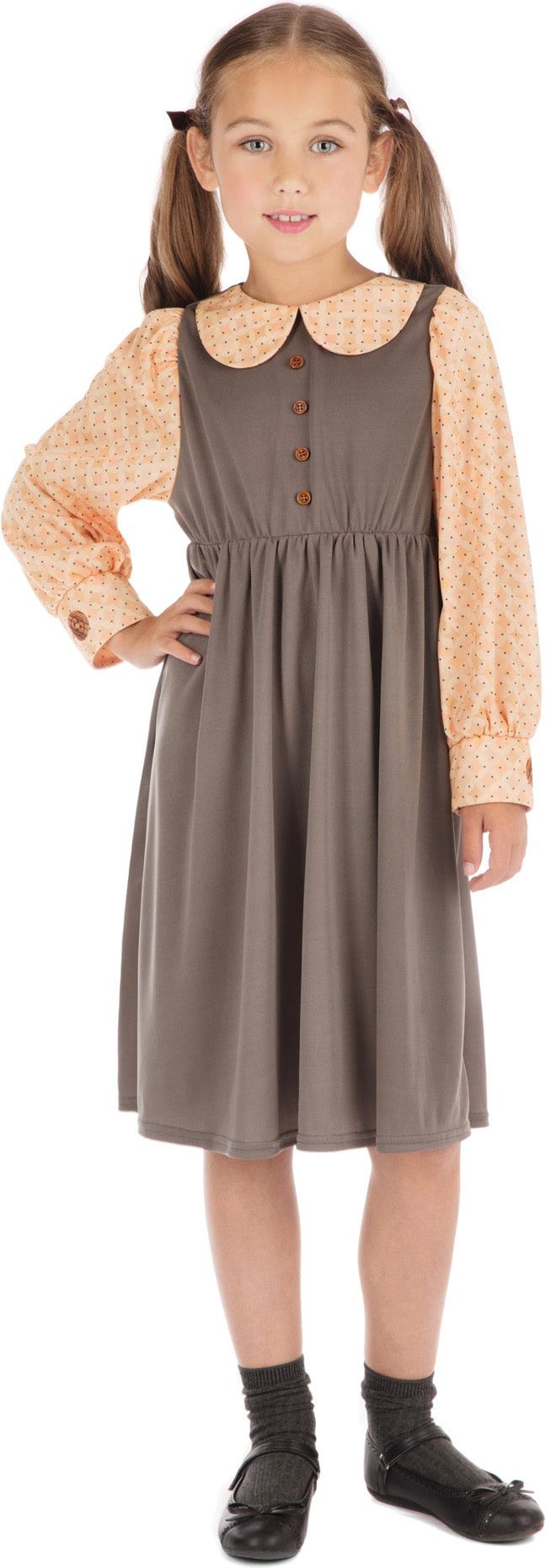 Victoriaanse Student Outfit Meisjes