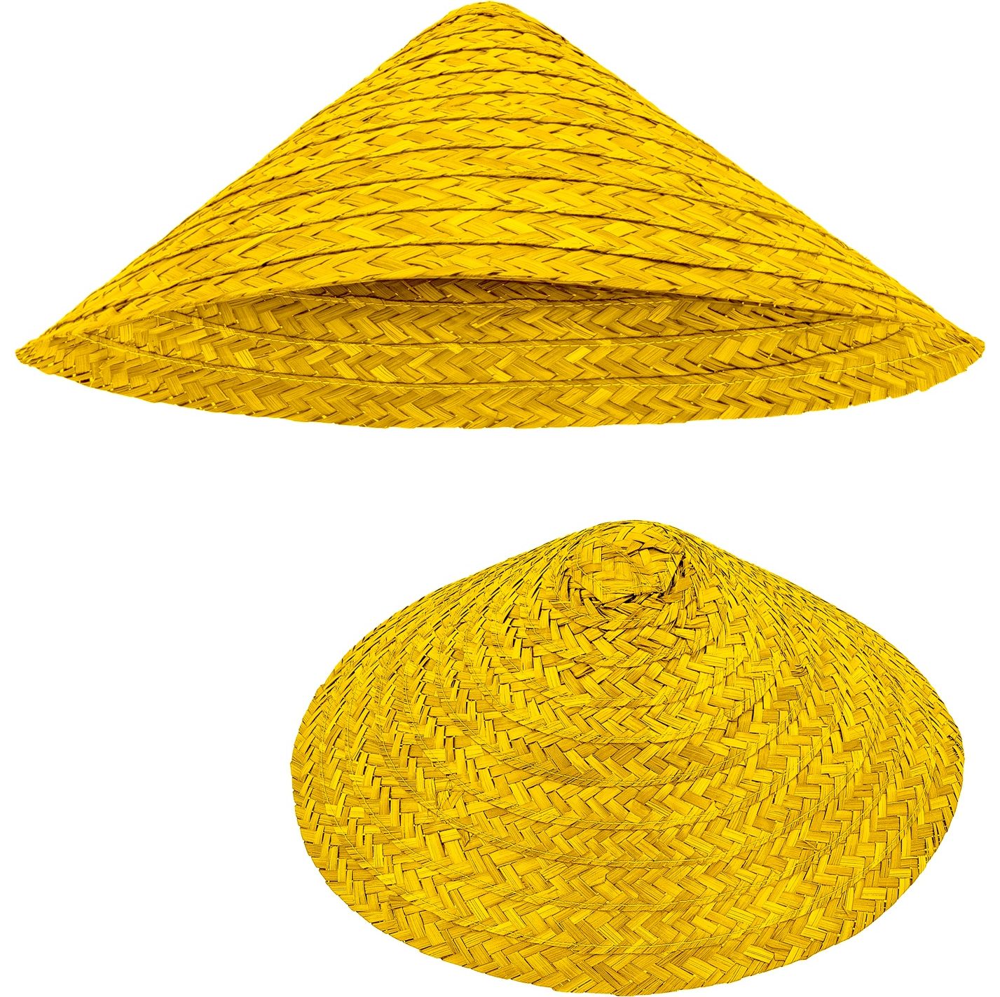 Vietkong hoed geel
