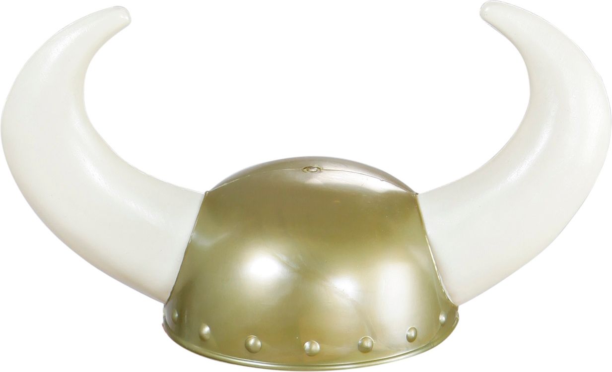 Viking helm met hoorns