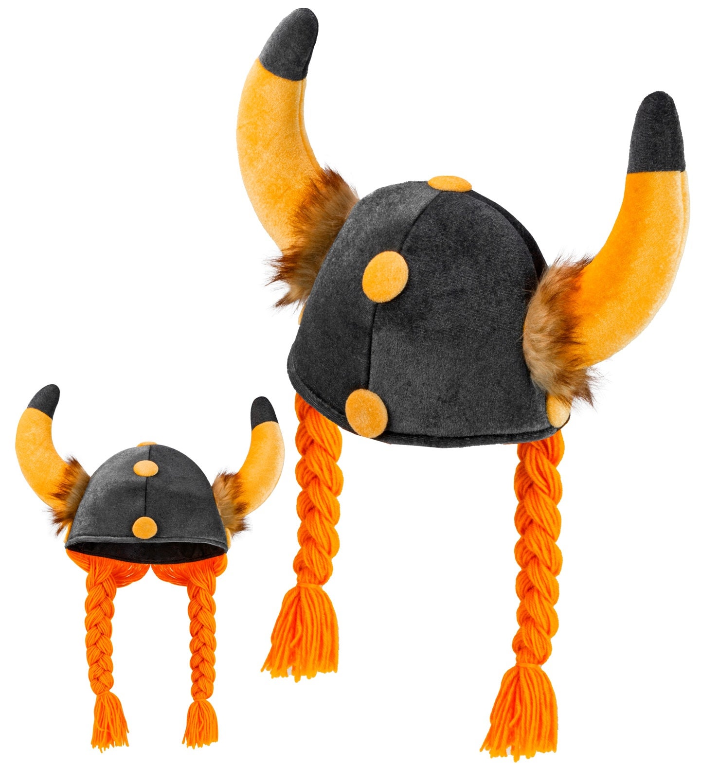 Viking Helm met Vlechten Dames Mannen