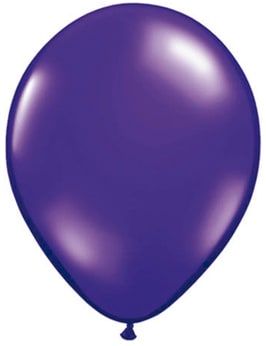 Violet paarse ballonnen 100 stuks 28cm