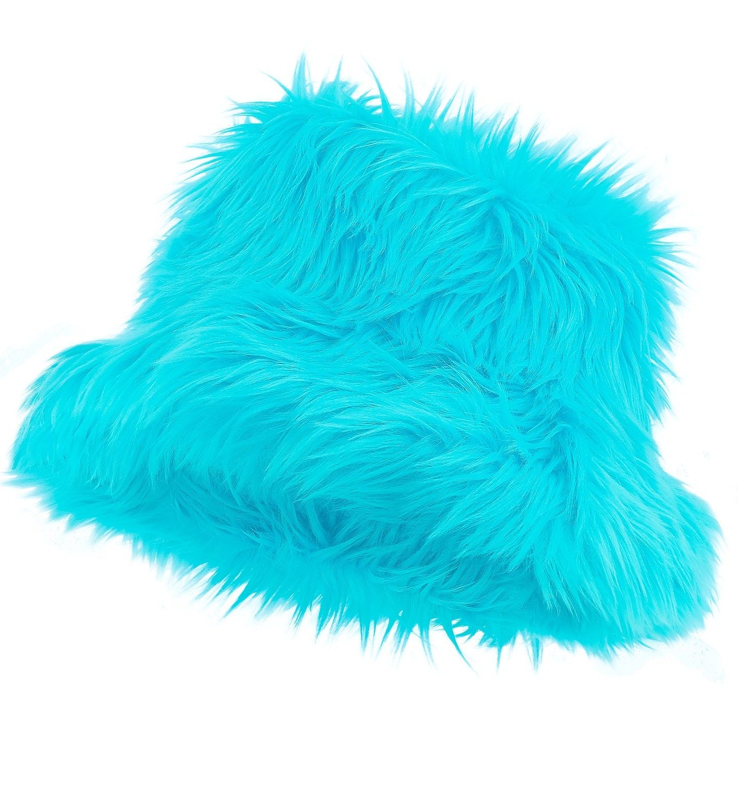 Vissershoedje Pluche Turquoise Lichtblauw