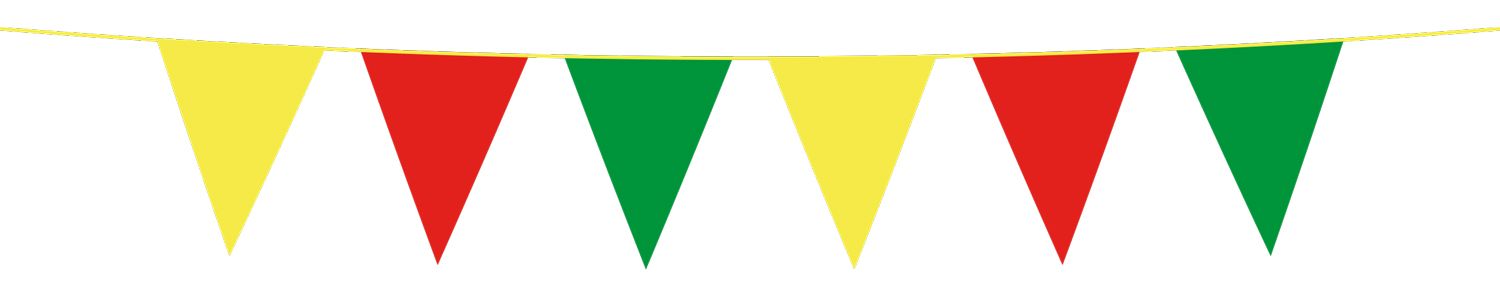 Vlaggenlijn Geel-Rood-Groen