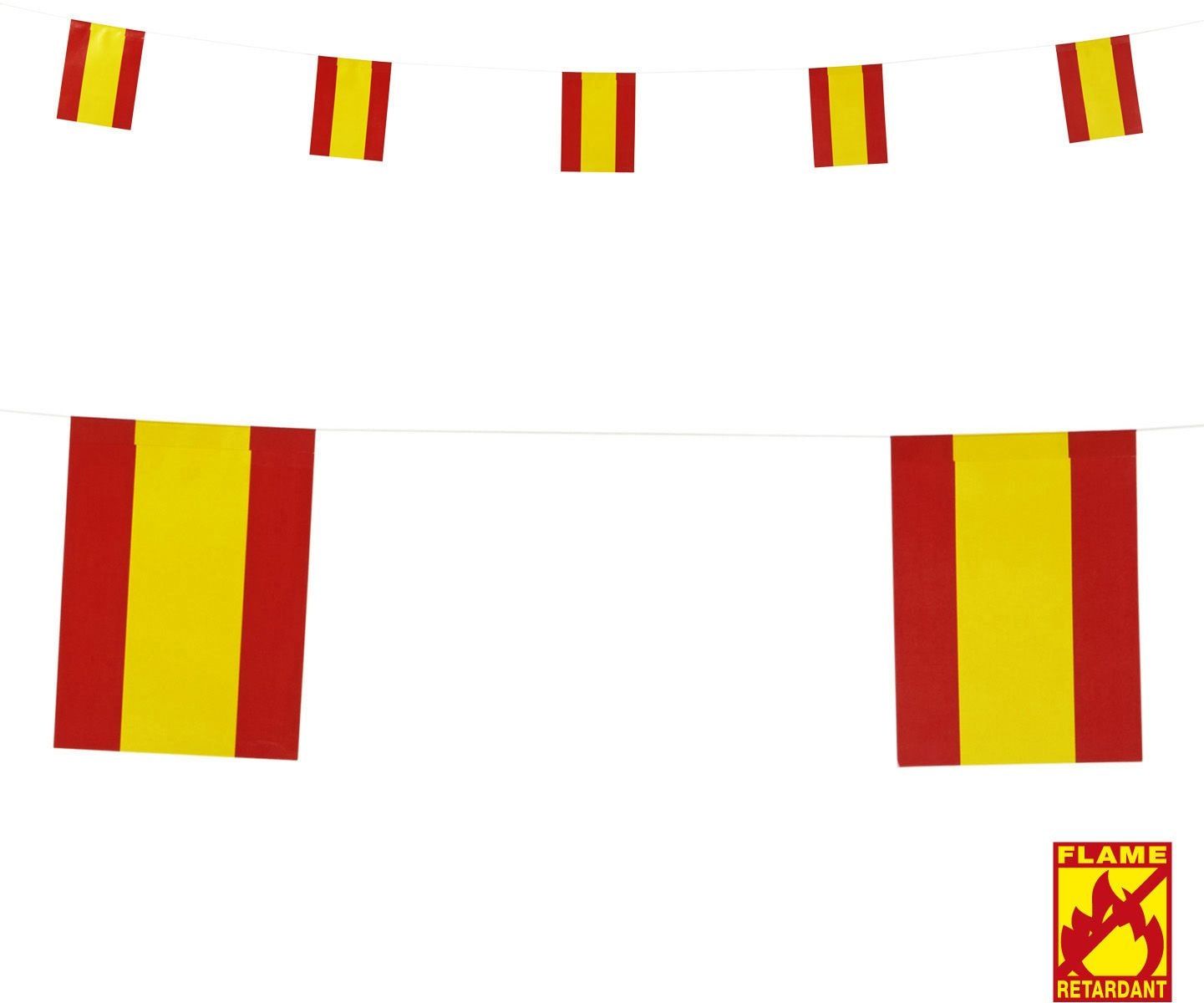 Vlaggenlijn spaanse vlag