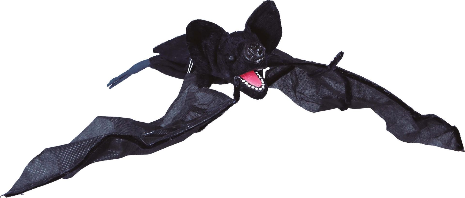Vleermuis met verlichting en beweging 31 cm halloween