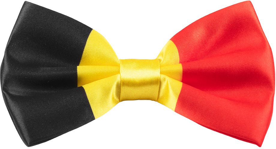 Vlinderstrik belgische vlag