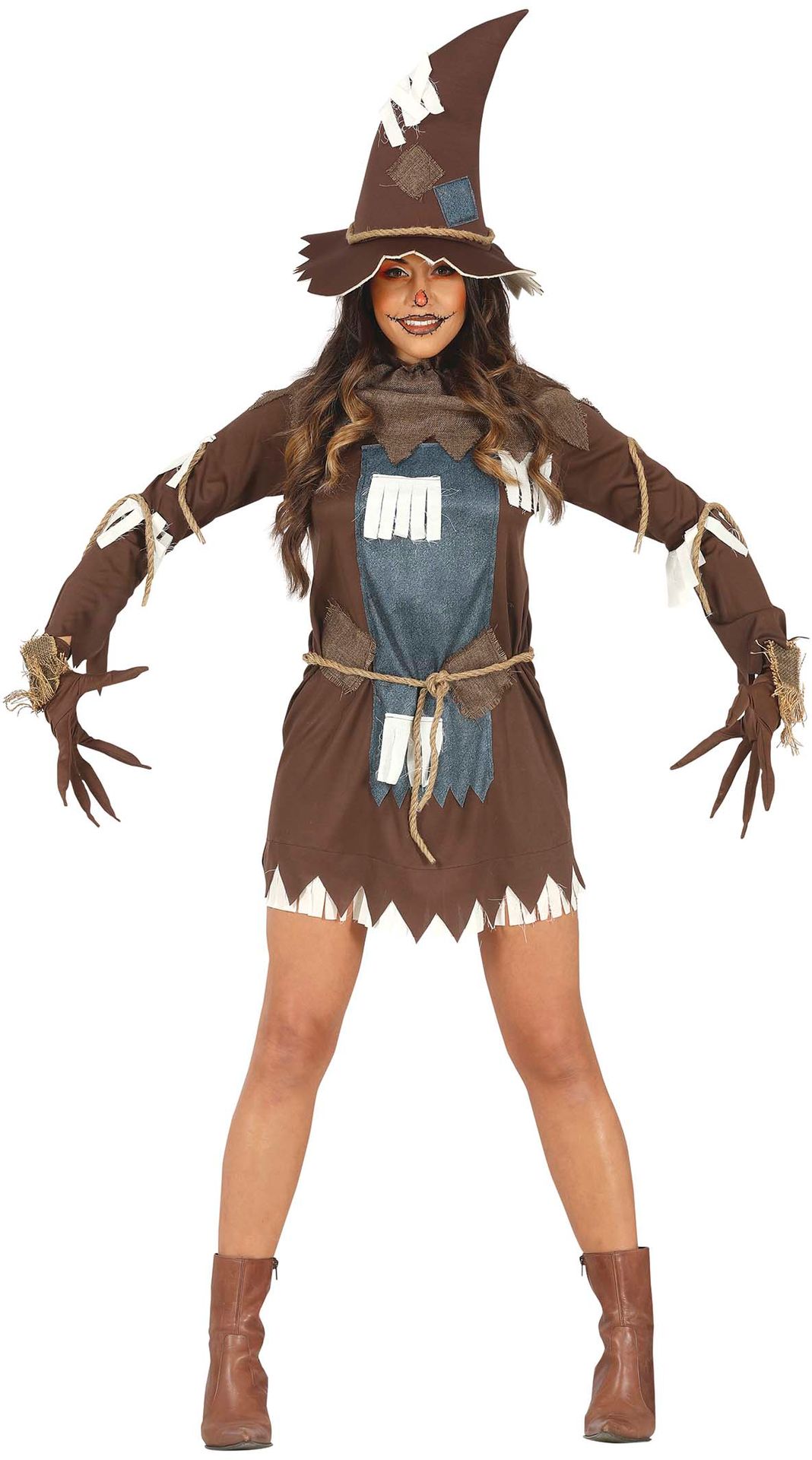 Vogelverschrikker outfit dames