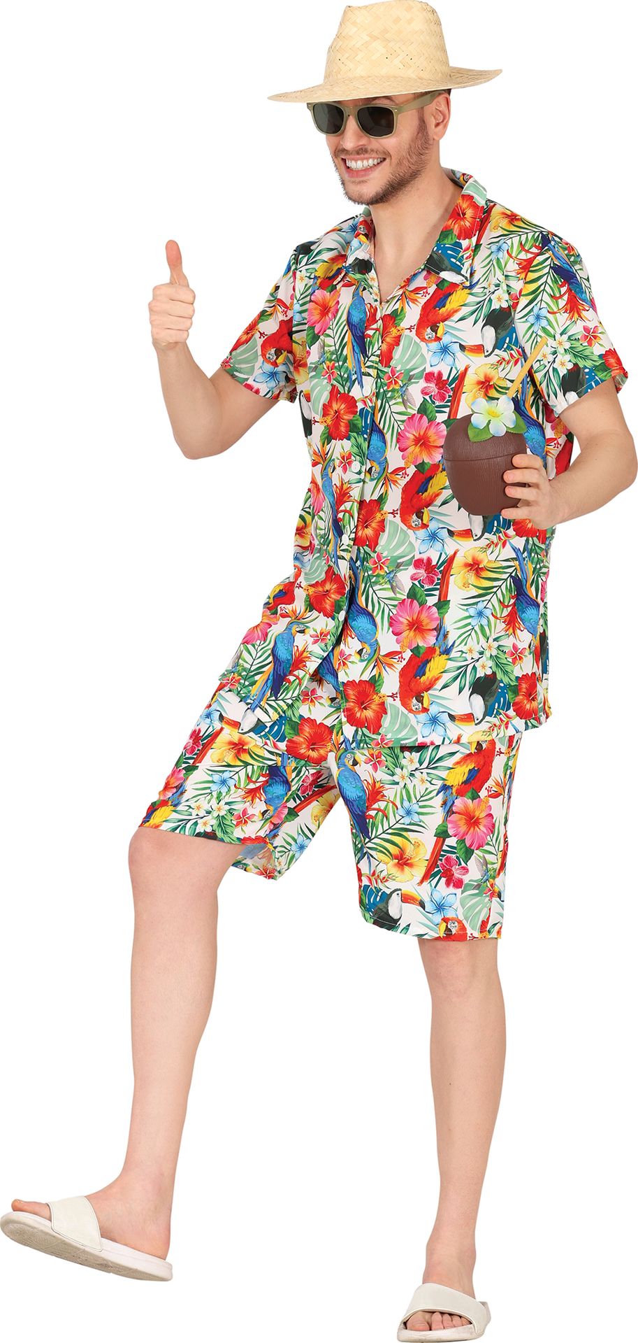 Vrolijk Gekleurd Zomer Setje Mannen