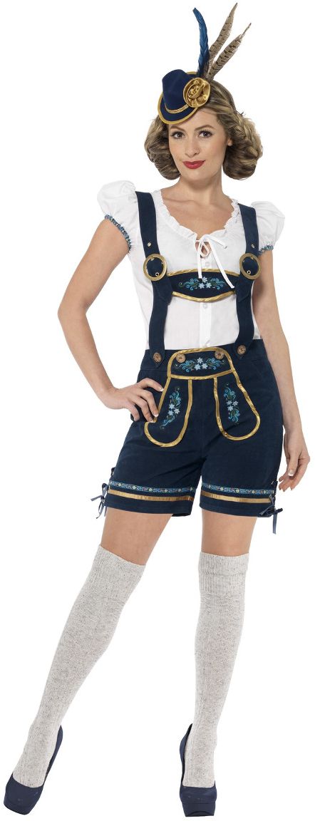 Vrouwen lederhose luxe