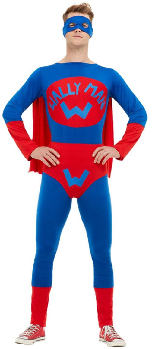 Wally man super held outfit