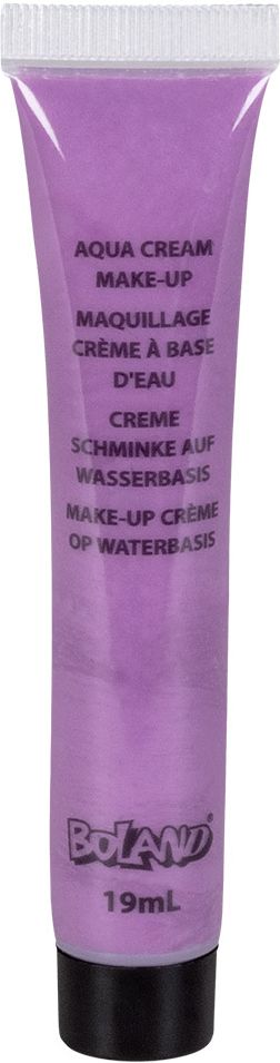 Waterbasis creme schmink paars