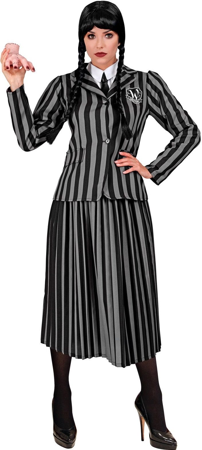 Wednesday Addams School Kostuum Dames