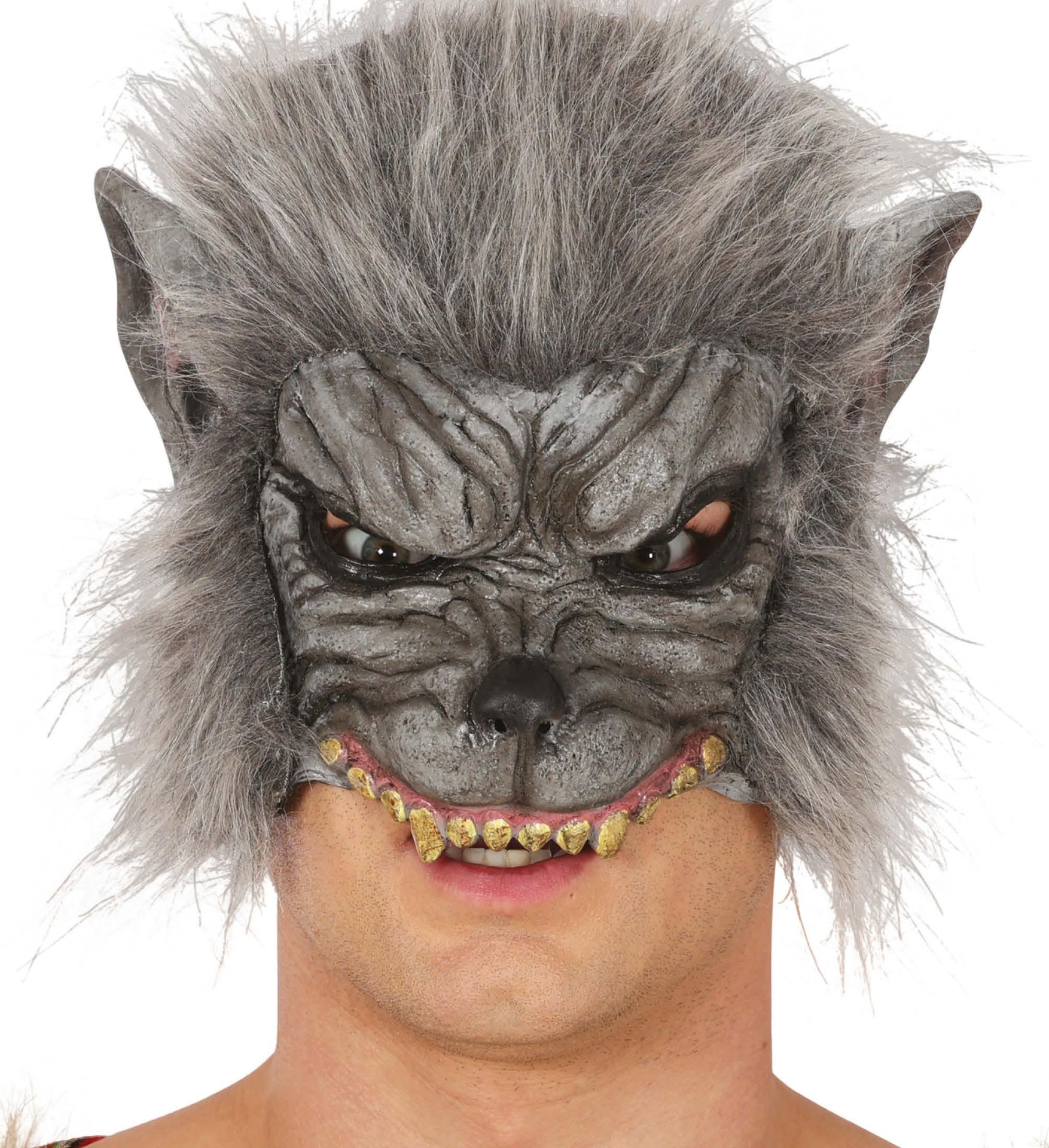 Weerwolf halfmasker halloween