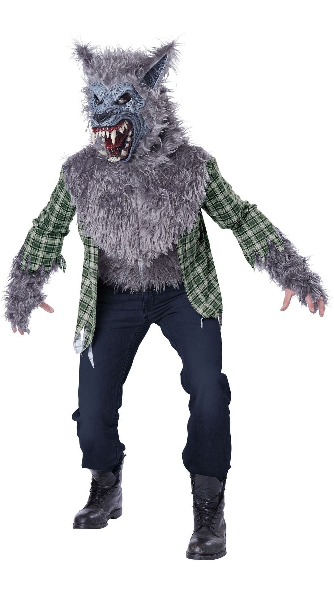 Weerwolf kleding grijs
