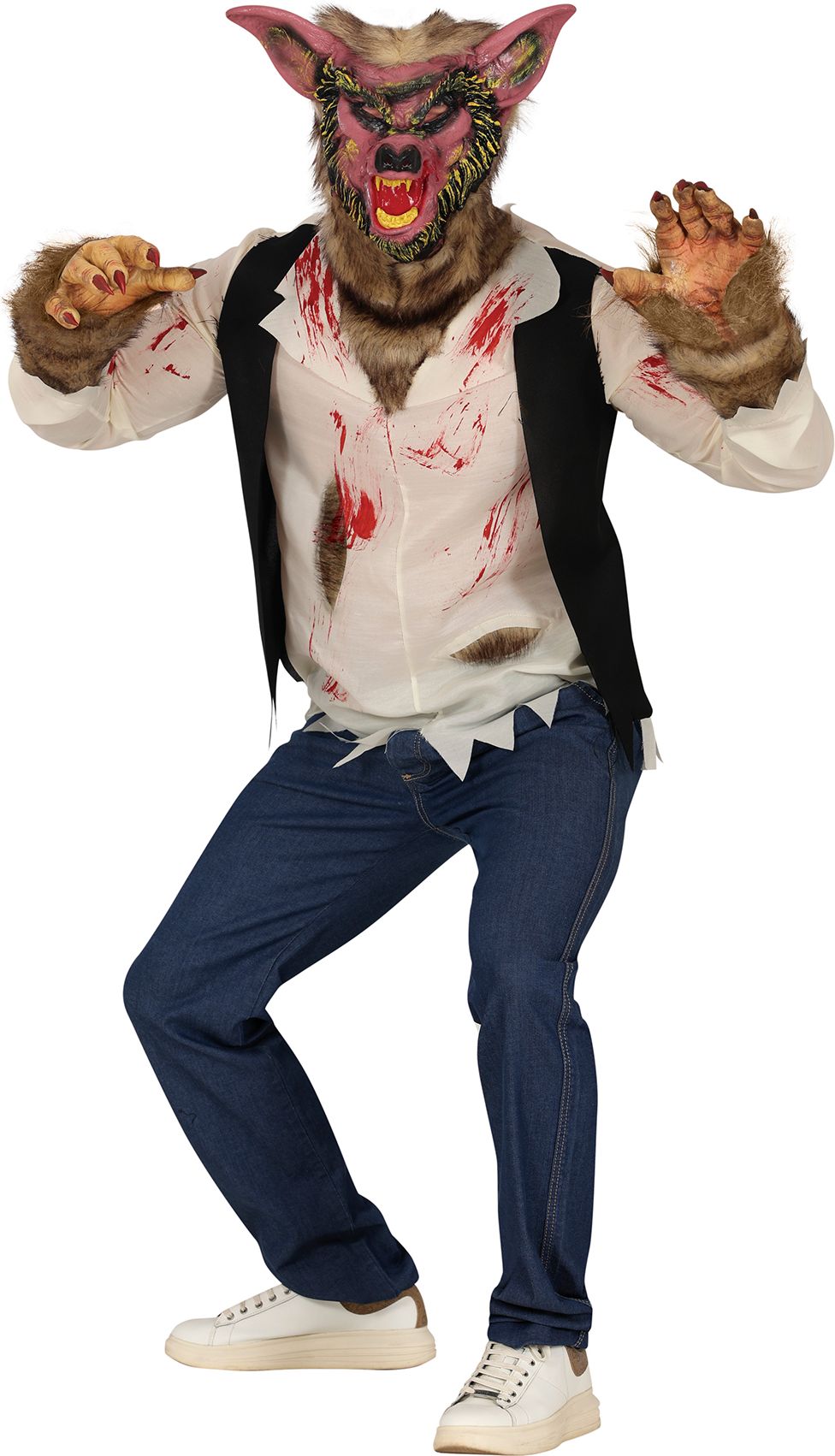 Weerwolf Masker en Shirt