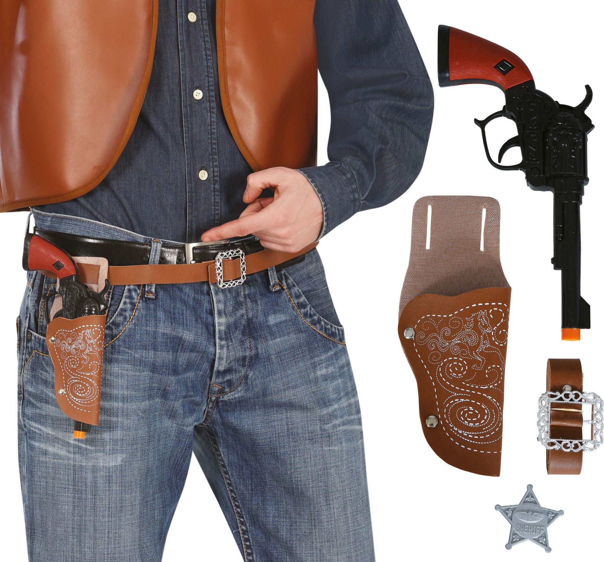 Western Cowboy Accessoire Set