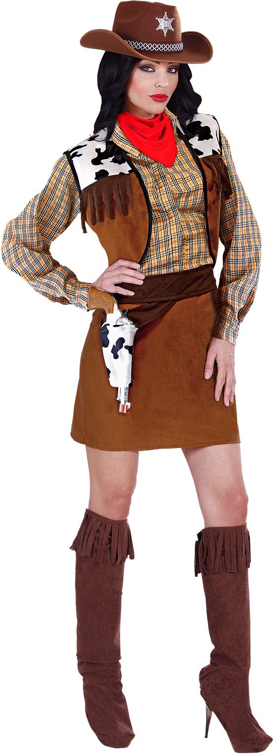 Western cowgirl kostuum