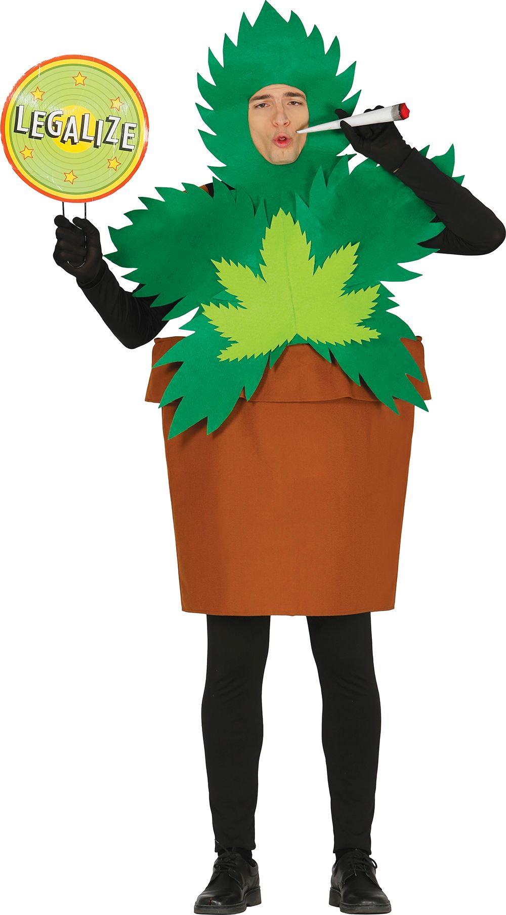 Wietplantje onesie carnaval