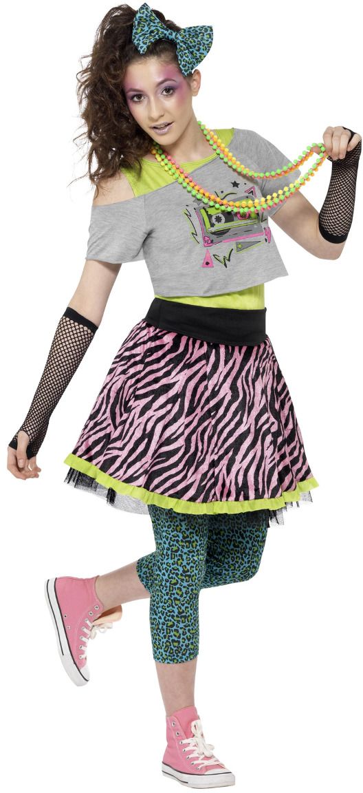 Wild child 80s outfit