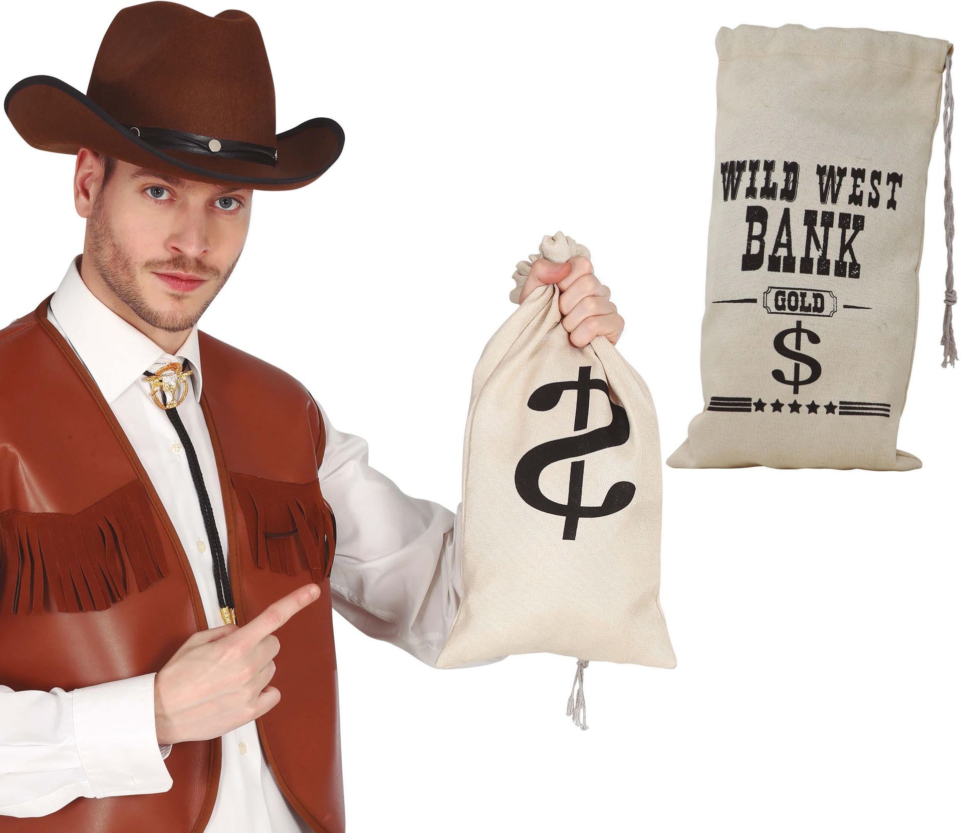 Wilde Westen Geldtas