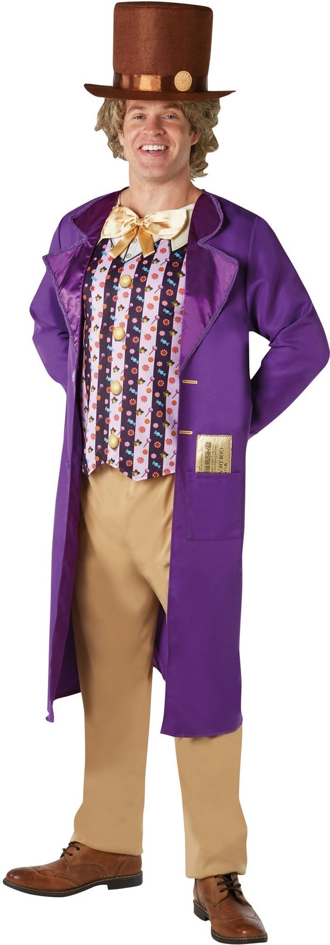 Willy Wonka Outfit Chocolate Factory