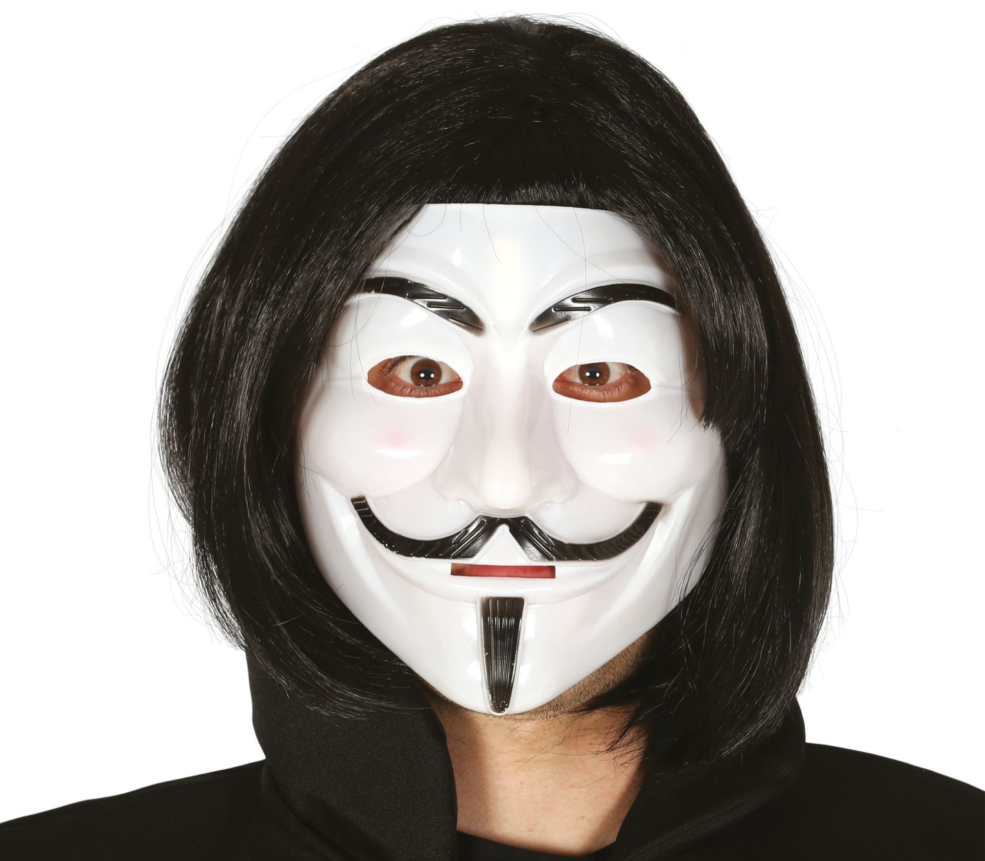 Wit anonymous masker