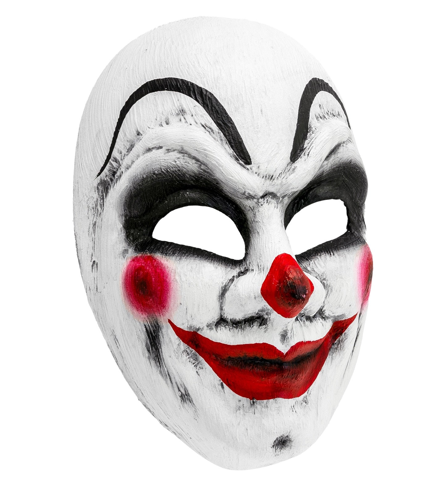 Wit Clown Masker Halloween