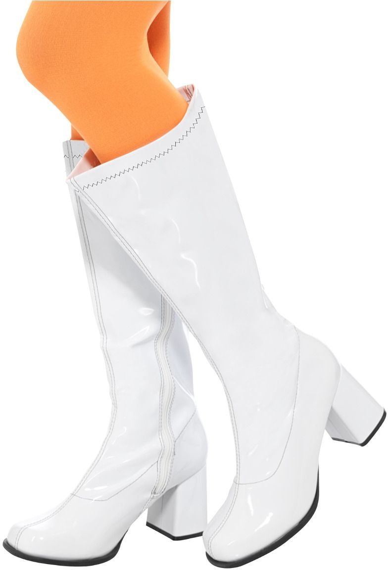 Witte 60s GoGo boots