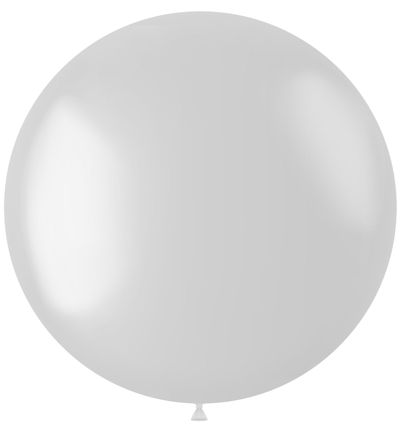 Witte ballon matte kleur