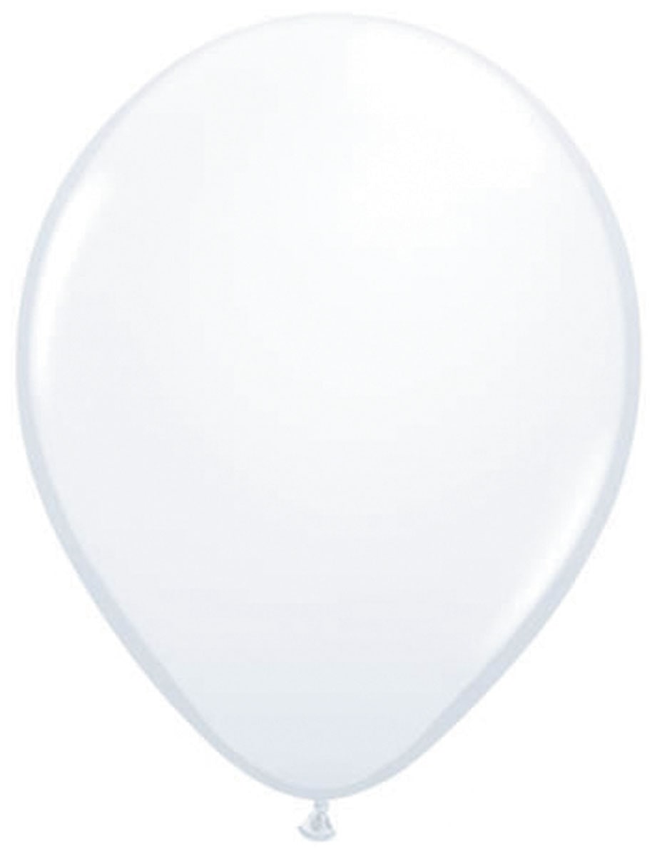 Witte ballonnen 50 stuks 41cm