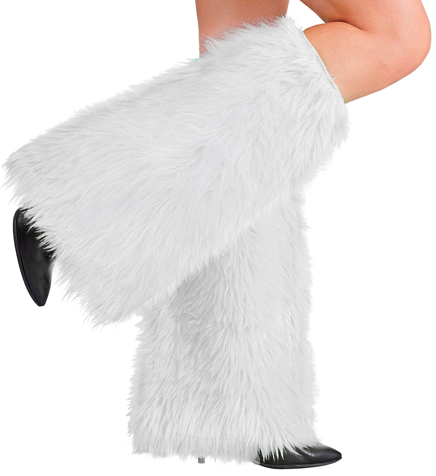 Witte Beenwarmers Pluche Festival