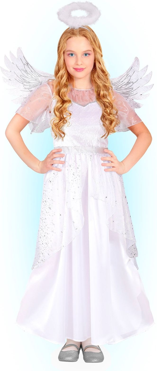 Witte Engel Jurkje Vleugels Meisjes