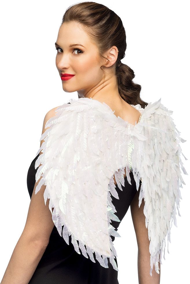 Witte Glamour Engel Vleugels