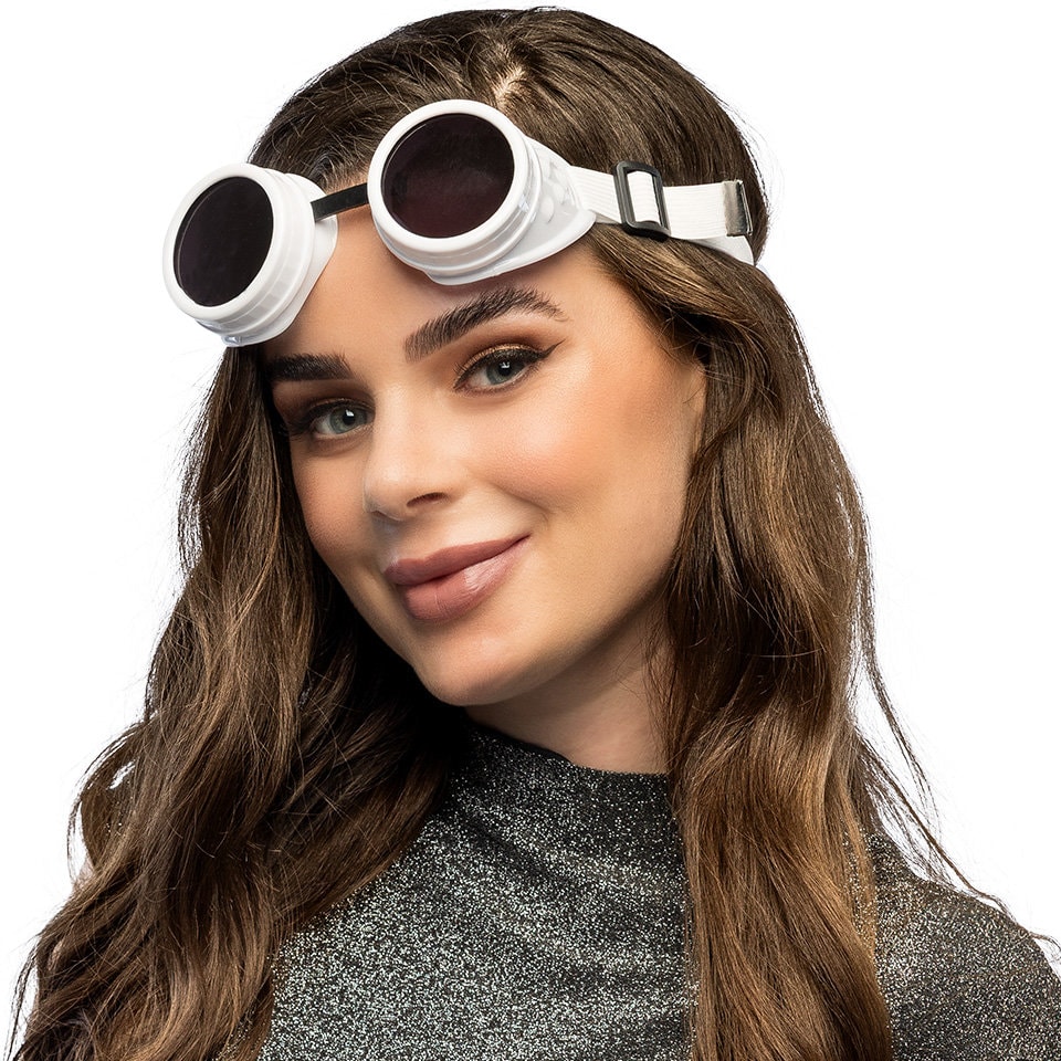 Witte Goggles Festivalbril
