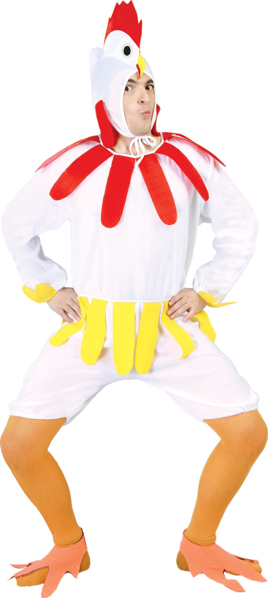 Witte kip carnaval