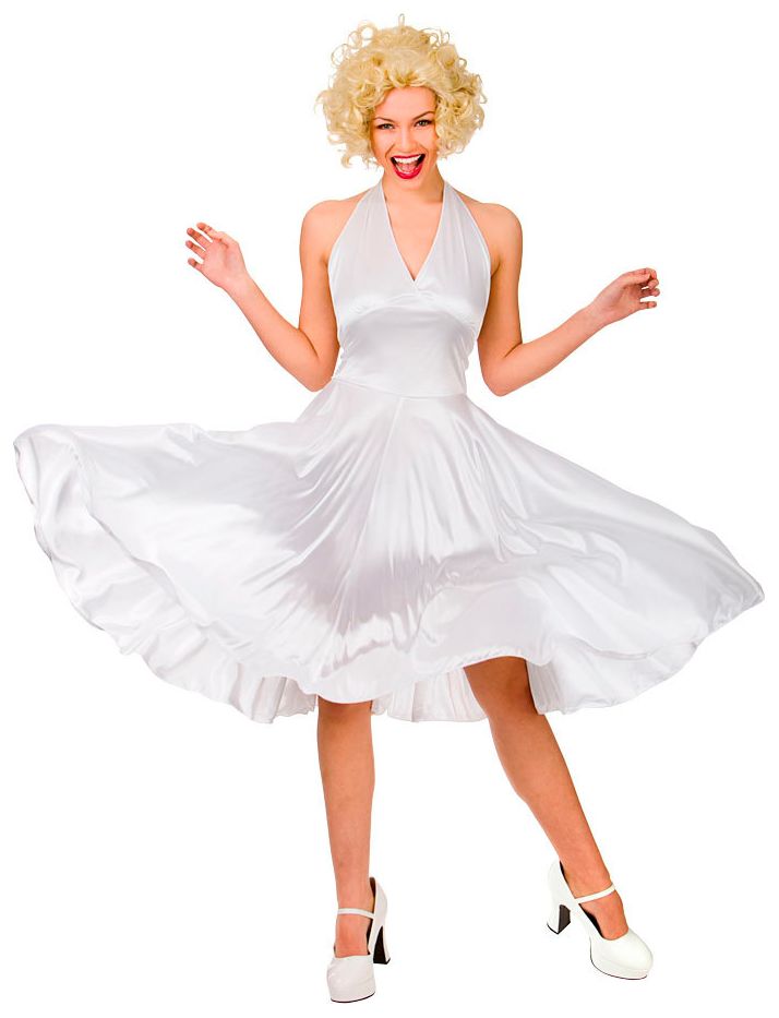 Witte Marilyn Monroe jurk