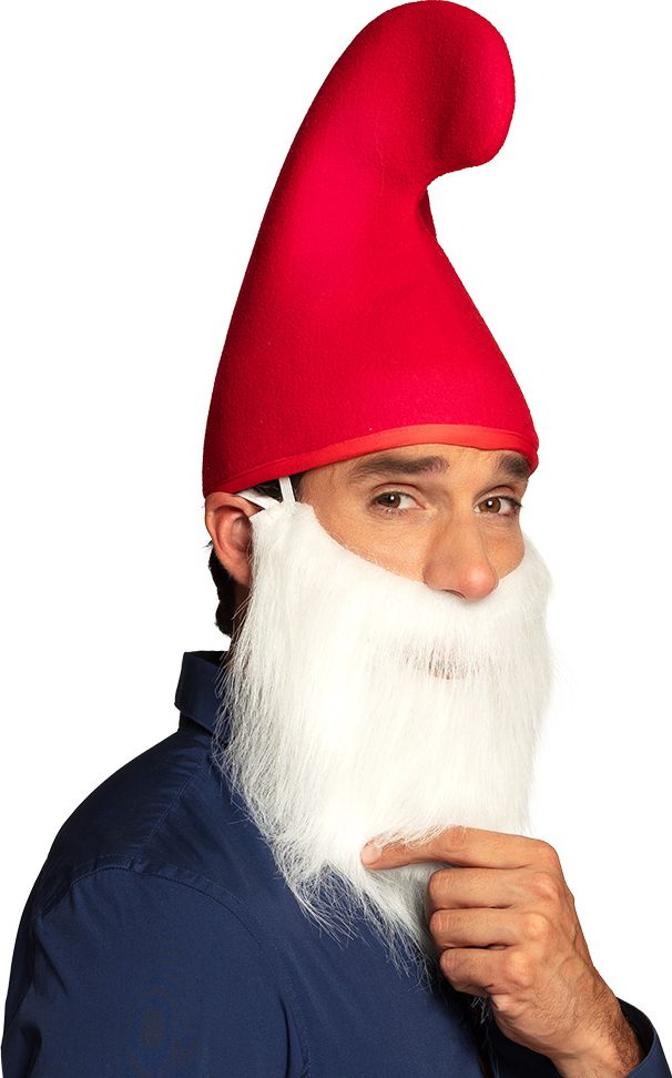 Witte marine kapitein baard