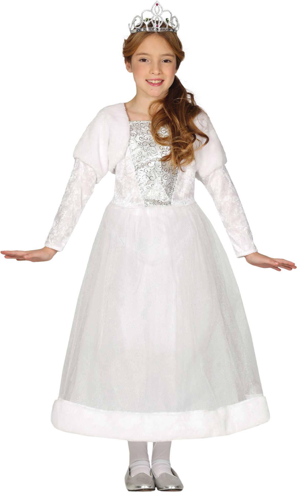 Witte prinsessen jurk meisje