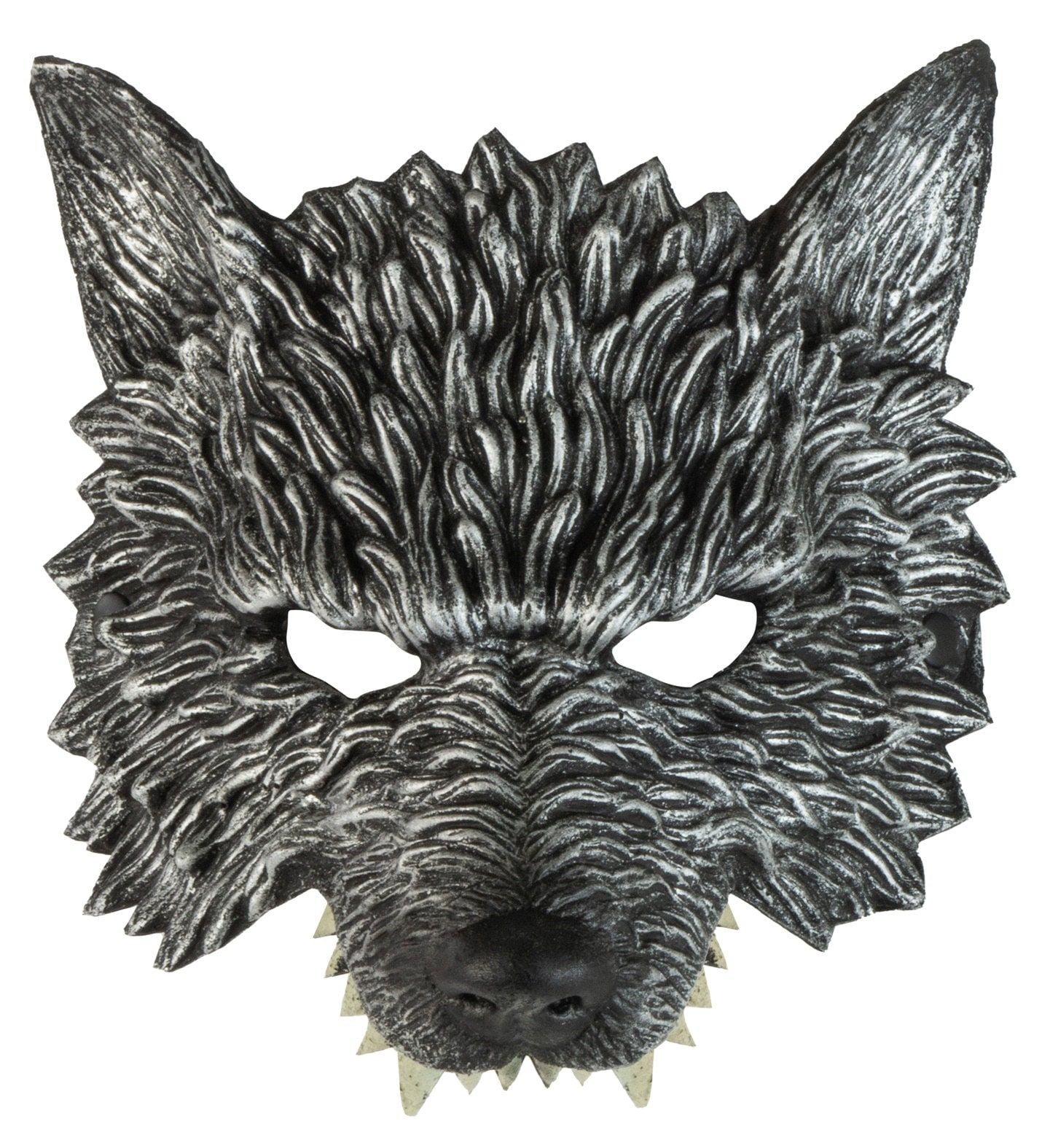Wolf Masker Grijs Dames Mannen