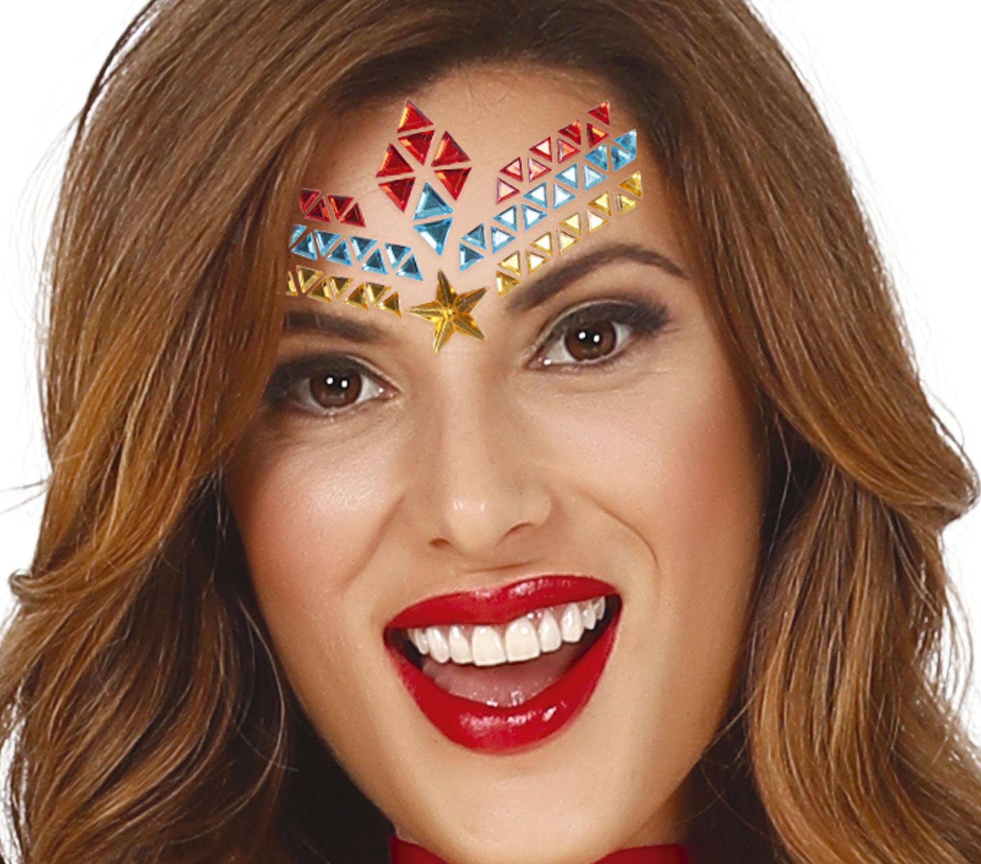 Wonder Woman Gezichtsjuwelen
