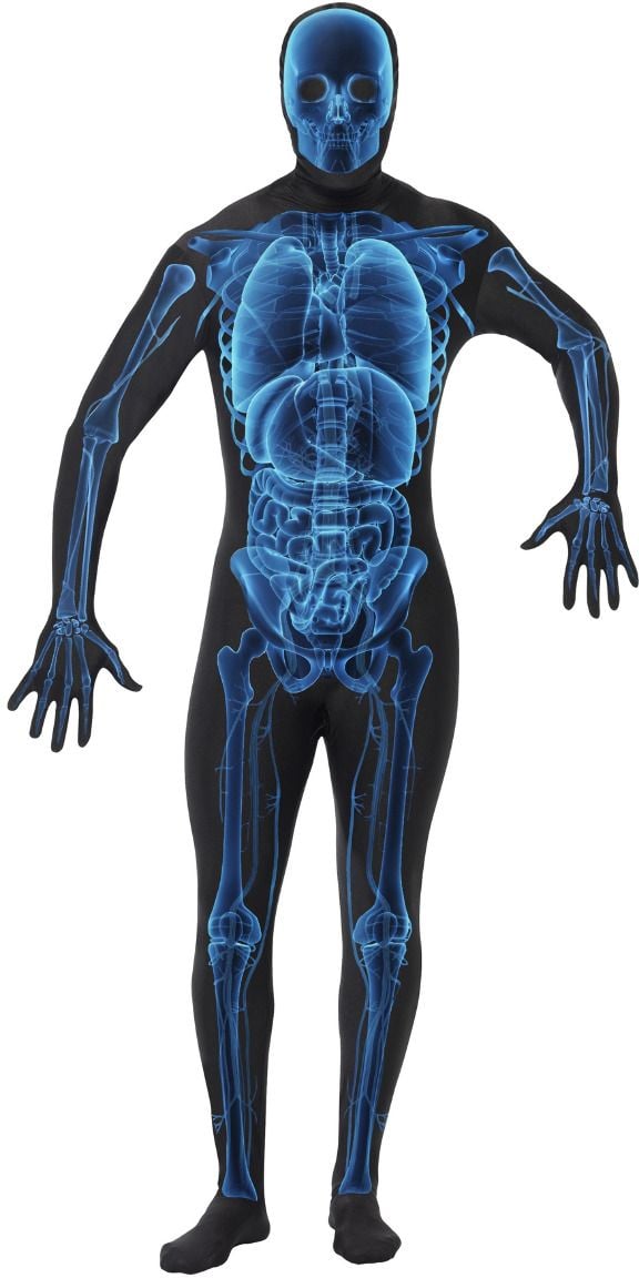 X Ray skeletten morphsuit