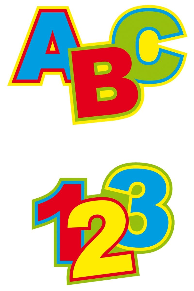 XL Tafelconfetti ABC kinderfeestje