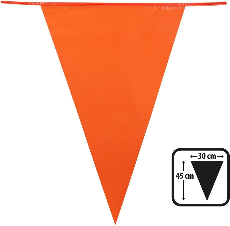 XL vlaggenlijn oranje